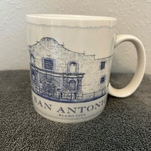 Starbucks Coffee Mug from the "Architectural Series" featuring the San Antonio